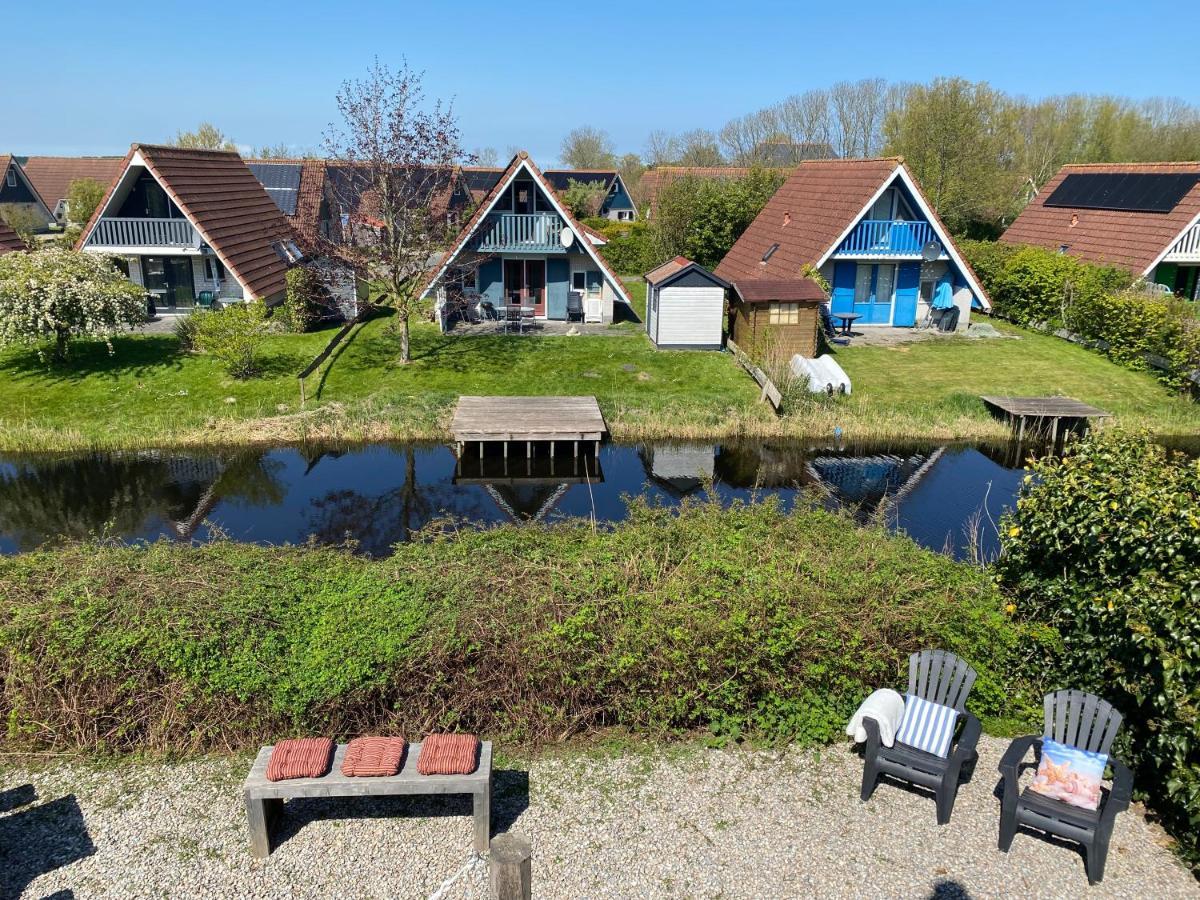 De Lauwersmeer Vogel Mit Eingezaeuntem Garten Anjum Экстерьер фото